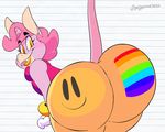  animated anthro big_butt boon_(vimhomeless) butt clothing equine horn huge_butt looking_at_viewer looking_back loop male mammal rear_view smile solo thick_thighs unicorn vimhomeless wide_hips 
