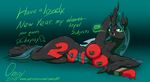  &lt;3 2018 anthro anthrofied areola changeling dialogue english_text fangs female friendship_is_magic hole_(anatomy) looking_at_viewer lying my_little_pony nipples nude omny87 on_side paint paintbrush queen_chrysalis_(mlp) raised_arm simple_background text 