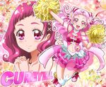  :d back_bow bow character_name closed_mouth cure_yell double_bun dual_persona flower full_body hair_flower hair_ornament hair_ribbon hands_clasped hanzou heart heart_hair_ornament holding hugtto!_precure layered_skirt long_hair looking_at_viewer magical_girl multiple_girls navel nono_hana open_mouth own_hands_together pink_eyes pink_footwear pink_hair pink_shirt pink_skirt pleated_skirt pom_poms precure red_ribbon ribbon shirt shoes skirt sleeveless sleeveless_shirt smile thighhighs white_bow white_legwear zettai_ryouiki 