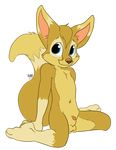  alpha_channel animal_genitalia anthro balls blue_eyes canine compfive cub fennec fox fur looking_at_viewer male mammal navel nude penis sheath simple_background sitting smile solo spreading transparent_background young 