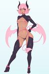  2018 blushstroke breasts clothed clothing digital_media_(artwork) female hair solo succubus 