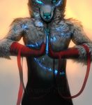  2013 anthro blue_eyes canine digital_drawing_(artwork) digital_media_(artwork) fur grey_fur grypwolf male mammal markings simple_background solo 