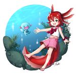  anthropomorphization monet930 pokemon tail wooper 