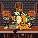  3_toes 5_fingers ahegao all_fours anal animated anthro ass_up beard belly big_dom_small_sub black_hair bowser brown_fur canine castle claws collar erection facial_hair from_behind_position fur hair horn inside kneeling koopa leash lewdliege looking_pleasured lying male male/male mammal mario_bros moan nintendo nipples penis pink_penis raised_tail red_hair scales scalie sex shell side_view size_difference slightly_chubby spiked_armlet spiked_collar spikes teeth toes video_games white_fur yellow_scales 