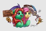  2018 :o bandanna brown_hair bust_portrait cup cute discord_(mlp) disembodied_hand draconequus dreadlocks drinking earth_pony english_text equine eyebrows eyelashes facial_hair female fluttershy_(mlp) friendship_is_magic glass goatee group hair half-closed_eyes horn horse luciferamon makeup male mammal mascara membranous_wings multicolored_hair my_little_pony open_mouth open_smile pegasus pink_hair pony portrait purple_eyes red_eyes sign signature simple_background smile sparkles straw teal_eyes teeth text tongue tree_hugger_(mlp) two_tone_hair unamused white_background wings yellow_sclera 