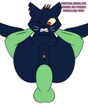  2018 anal anal_penetration animated anthro balls blue_fur breasts butt cat digital_media_(artwork) duo erection feline female fourball full_nelson fur hi_res lagomorph mae_(nitw) male male/female mammal night_in_the_woods nipples nude penetration penis pussy sex simple_background video_games whiskers 