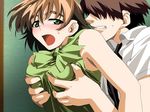  2girls chitose_midori green_green katakura_shinji multiple_girls takazaki_yuusuke 