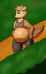  aaliyah_(oc) belly clothed clothing exercise female j5furry mammal mustelid otter pregnant 