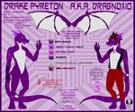  dragon drake_pyreton male model_sheet solo unknown_(disambiguation) 