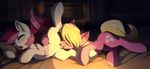  2018 bed blonde_hair blush cunnilingus cutie_mark duo equine eyes_closed female female/female feral friendship_is_magic hair hioshiru horse inner_ear_fluff licking lily_(mlp) lying mammal my_little_pony on_bed on_side open_mouth oral pillow pony purple_hair raised_leg rose_(mlp) sex spread_legs spreading tongue tongue_out underhoof vaginal 