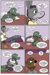  2018 alligator angie_(study_partners) anthro beaver breasts clothed clothing comic crocodilian dialogue donkey english_text equine eyewear fangs female glasses green_eyes jennifer_(study_partners) lisa_(study_partners) mammal mustelid open_mouth otter reptile rodent sarah_(study_partners) scalie speech_bubble study_partners teeth text thunderouserections tongue young 