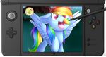 &lt;3 2018 3ds alpha_channel candy crossover cute eating equine eyelashes feathered_wings feathers feeding female food friendship_is_magic full-length_portrait grass hair mammal multicolored_hair my_little_pony nintendo open_mouth outside pegasus pok&eacute;mon portrait purple_eyes rainbow rainbow_dash_(mlp) rainbow_hair scarlet-spectrum solo sparkles stripes stylus teeth tongue tongue_out tree video_games watermark wings 