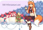  abstract_background alpha_channel animal_humanoid beverage boots breasts brown_eyes candy candy_cane christmas clothed clothing coffee cookie cup dav-19 detailed_background female fluffy fluffy_tail food footwear fox_humanoid fully_clothed fur hair happy holidays hot_chocolate humanoid legwear mammal orange_fur orange_hair patricia_(dav-19) sailor_fuku shirt simple_background sitting skirt smile solo tea_cup tights transparent_background waving 