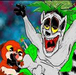  fristdynamo king_julien madagascar mort tagme 