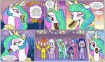  ! 2018 :o :| ? blue_eyes border comic covering_face crowd crown cub dessert earth_pony eating eclair english_text equine eyebrows eyelashes eyeshadow feathered_wings feathers female food freckles friendship_is_magic frown grey_hair grin group hair half-closed_eyes holding_food holding_object horn horse licking looking_at_viewer lyra_heartstrings_(mlp) magic makeup male mammal mascara multicolored_hair my_little_pony one_eye_closed open_mouth orange_hair pegasus pencils_(artist) pony princess_celestia_(mlp) purple_eyes smile sparkles star suggestive sweat teeth text thinking thought_bubble tongue tongue_out towel two_tone_hair unamused unicorn white_border wide_eyed wing_boner winged_unicorn wings yellow_eyes young 