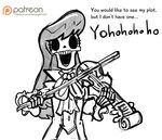  bone brook cosplay crossover equestria_girls friendship_is_magic instrument musical_instrument my_little_pony octavia_(mlp) one_piece patreon skeleton sketch smudge_proof text violin 