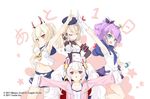  animal_ears arm_up armpits arms_at_sides ayanami_(azur_lane) azur_lane beret breasts closed_eyes commentary_request countdown fake_animal_ears gloves hair_ornament hat jacket javelin_(azur_lane) kaede_(003591163) laffey_(azur_lane) long_hair looking_at_viewer multiple_girls navel outstretched_arms purple_hair red_eyes short_hair silver_hair small_breasts spread_arms twintails z23_(azur_lane) 