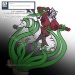  anthro auroror ball_grab balls black_lipstick breasts clenched_teeth clothing cock_and_ball_torture dickgirl digitigrade equine hooves intersex invalid_tag inverted_nipples loincloth mammal muscular muscular_dickgirl muscular_intersex nipples saggy_balls teeth tentacles wittless-pilgrim zebra 