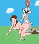  bugs_bunny crossover lara_croft looney_tunes tomb_raider 