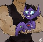  cephalophilia_(artist) duo female human humanoid mammal muscular nintendo pok&eacute;mon pok&eacute;mon_(species) sableye video_games 