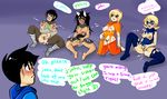  ? animal_humanoid begging crablouse dog_humanoid female group homestuck humanoid invalid_tag jade_harley jane_crocker john_egbert lactating mask ms_paint_adventures rose_lalonde roxy_lalonde vaginal_juices 