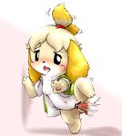  animal_crossing bell black_sclera blonde_hair blush bottomless breasts censor_bar censored clothed clothing cum cum_in_pussy cum_inside disembodied_penis erection fallinnight feet female full_body hair isabelle_(animal_crossing) male navel nintendo nipples open_shirt penetration penis pussy raised_leg sex shirt short_hair simple_background small_breasts spread_legs spreading standing sweat tears vaginal vest video_games white_background white_eyes white_shirt 