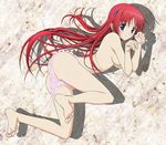  ass da_capo da_capo_(series) feet panty_pull shirakawa_kotori topless vector_trace 