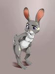  anthro breasts disney featureless_breasts female grey_background hi_res judy_hopps lagomorph mammal midriff nude open_mouth overweight purple_eyes rabbit simple_background small_breasts solo zigrock001 zootopia 