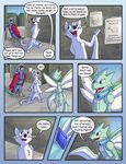  braviary comic female male mienshao nintendo pok&eacute;mon pok&eacute;mon_(species) racingwolf_(artist) scyther video_games 