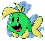  2017 alpha_channel digital_drawing_(artwork) digital_media_(artwork) fish freddi_fish_(series) green_scales halabaluu humongous_entertainment luther_(freddi_fish) marine open_mouth open_smile scales simple_background smile transparent_background 