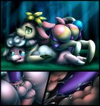  all_fours anal anal_penetration balls black_nose cum cum_in_ass cum_inside deerling dildo doggystyle female female_penetrating flaaffy from_behind_(disambiguation) from_behind_position fur internal licking looking_back lying male male/female nintendo on_front orgasm penetration pink_fur pok&eacute;mon pok&eacute;mon_(species) rear_view revous sex sex_toy short_tail strapon tongue tongue_out video_games 