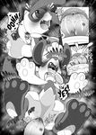  2018 animal_genitalia animal_penis comic english_text erection female hemipenes inside insomniacovrlrd male male/female marowak monochrome multi_penis nintendo penetration penis pok&eacute;mon pok&eacute;mon_(species) riolu text vaginal vaginal_penetration video_games 