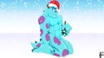  bulge christmas claws clothing disney fabfelipe holidays invalid_tag male mistletoe monster monsters_inc pixar plant underwear 