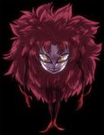  1girl black_background demon demon_girl devilman devilman_crybaby monster_girl psycho_jenny red_hair simple_background smile solo teeth yellow_eyes 