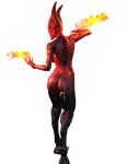  agony_(copyright) demon female fire monster onoskelis solo 
