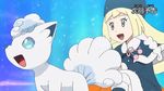  alolan_vulpix animated animated_gif lillie_(pokemon) pokemon pokemon_(anime) pokemon_sm pokemon_sm_(anime) snow vulpix winter_outfit 