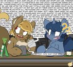  ! ? alcohol bbsartboutique beer beverage button_mash_(mlp) english_text friendship_is_magic horn male my_little_pony table text 
