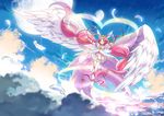  cure_happy pink_hair precure smile_precure! wings 