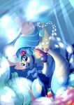  2017 blue_eyes edowaado female fish marine my_little_pony my_little_pony_the_movie princess_skystar_(mlp) seahorse solo 