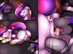  2014 4:3 anus butt clitoris comic crying cunnilingus digital_media_(artwork) duo equine feathered_wings feathers female feral forced friendship_is_magic grin horn king_sombra_(mlp) male male/female mammal meggchan my_little_pony oral pink_feathers princess_cadance_(mlp) puffy_anus pussy rape rape_face sex smile tears unicorn vaginal winged_unicorn wings 