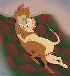  anthro blush breasts brown_fur claws devoid-kiss duo eyes_closed female fur hug male male/female mammal mother mouse mrs._brisby nude open_mouth parent pink_fur rodent son the_secret_of_nimh timothy_brisby toe_claws 