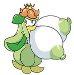  2018 areola big_breasts breasts female flora_fauna flower green_hair green_nipples hair huge_breasts hyper hyper_breasts lilligant mouthless nintendo nipples not_furry petronoise plant pok&eacute;mon pok&eacute;mon_(species) simple_background solo standing video_games white_background white_skin 