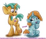  alpha_channel butt crossgender equine female friendship_is_magic horn mammal my_little_pony rubber shiny simple_background sketch smudge_proof snails_(mlp) snips_(mlp) transparent_background unicorn 