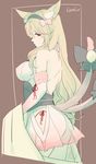  animal_ears ass breasts cat_ears cat_tail cosplay female_my_unit_(fire_emblem_if) fire_emblem fire_emblem_heroes fire_emblem_if hair_between_eyes hair_ornament hairband halloween japanese_clothes jewelry kimono large_breasts long_hair looking_at_viewer mamkute multiple_tails my_unit_(fire_emblem_if) nekomata pointy_ears red_eyes sakura_(fire_emblem_if) sakura_(fire_emblem_if)_(cosplay) silver_hair single_earring sou_mei tail two_tails white_hair 