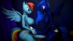  3d_(artwork) animal_genitalia animal_penis anthro anthro_on_anthro anthrofied big_breasts big_butt breasts butt cum cum_on_penis cum_on_stomach curtains curvaceous cutie_mark dickgirl dickgirl/dickgirl digital_media_(artwork) duo equine fox_whisper85 friendship_is_magic frottage half-closed_eyes horn intersex intersex/intersex kneeling mammal my_little_pony open_mouth orgasm pegasus penis princess_luna_(mlp) rainbow_dash_(mlp) sex source_filmmaker stage teeth thick_thighs tongue winged_unicorn wings 