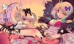  :3 ? animal animal_on_head apple bad_id bad_pixiv_id black_cat blonde_hair blue_eyes blush bow breasts cat cat_on_head cleavage drill_hair flower food fruit fur ghost goose_h hair_bow hair_ornament jewelry loli_ruri lying medium_breasts multiple_girls on_head one_eye_closed open_mouth poring ragnarok_online red_eyes ring smile sorcerer sorcerer_(ragnarok_online) star stuffed_animal stuffed_toy tiara triangular_headpiece 