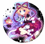  amo bad_id bad_pixiv_id blonde_hair blue_eyes colorized highres medicine_melancholy short_hair solo su-san sudare_(comet_sion) touhou 