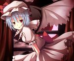  bad_id bad_pixiv_id blush jpeg_artifacts leaning remilia_scarlet sad samegami solo touhou 