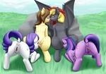  broken_melody(gefauz) cinder_shade cunnilingus equine eyewear female female/female feral foursome friendship_is_magic gefauz glasses group group_sex horse kissing mammal my_little_pony oral pony rarity_(mlp) sex twilight_sparkle_(mlp) vaginal 