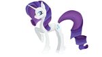  cutie_mark equine feral friendship_is_magic hair horn jbond mammal my_little_pony rarity_(mlp) simple_background solo unicorn white_background 